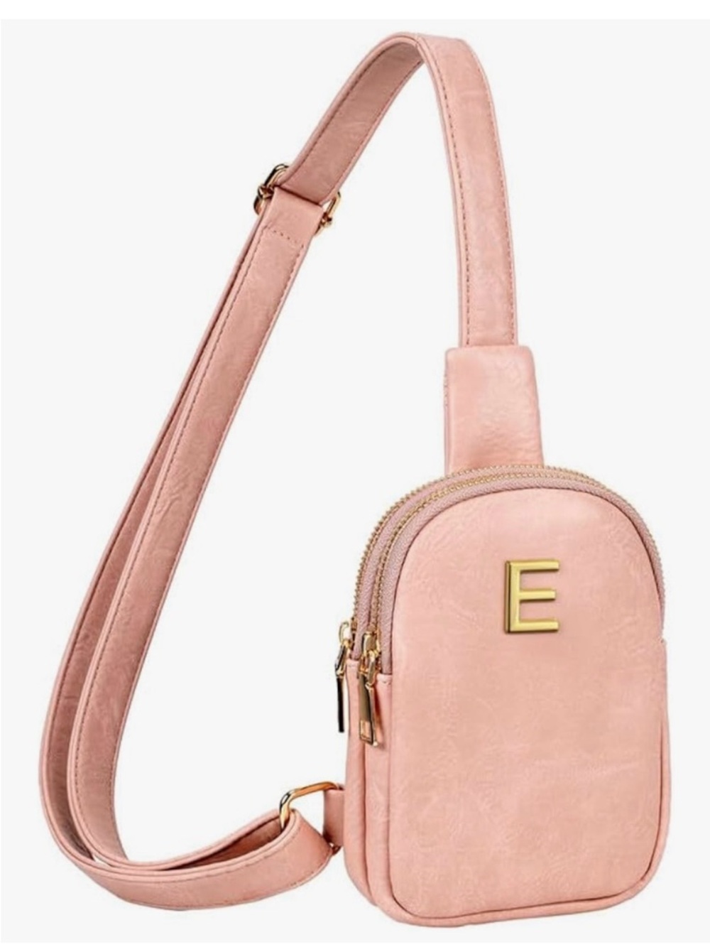 Millennial Blush Pink Crossbody Sling Bag